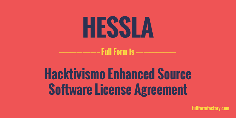hessla-full-form