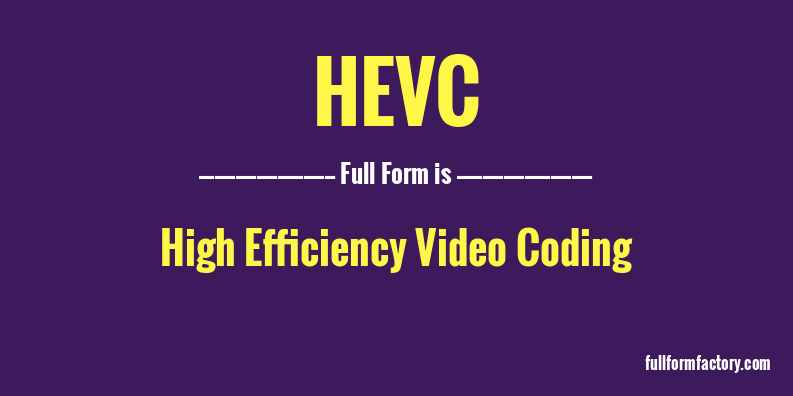 hevc-full-form