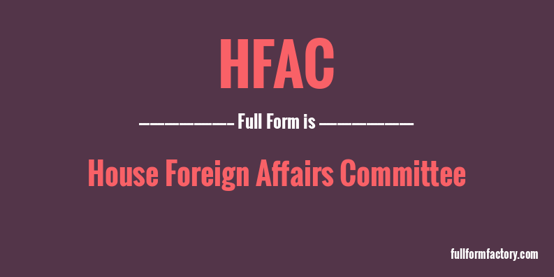 hfac-full-form