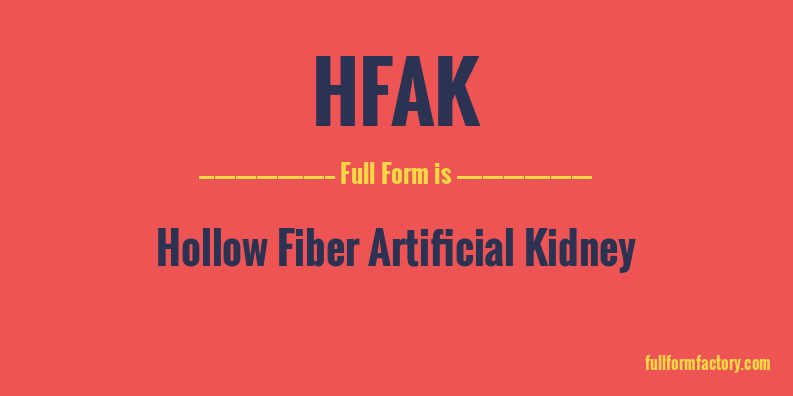 hfak-full-form
