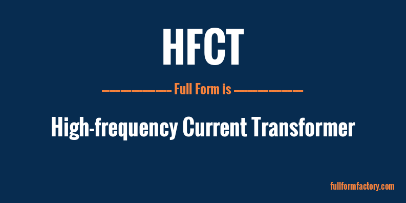 hfct-full-form