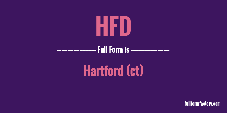 hfd-full-form