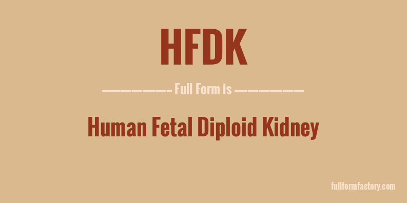 hfdk-full-form
