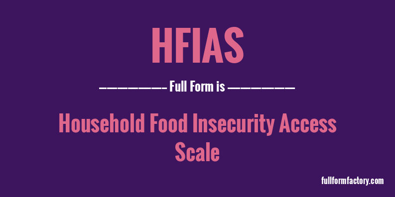 hfias-full-form