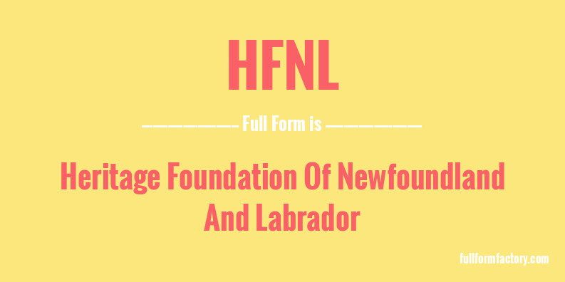 hfnl-full-form