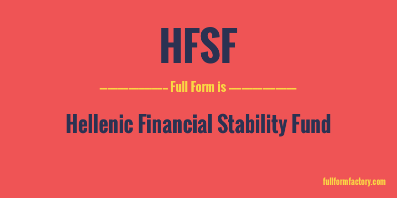 hfsf-full-form