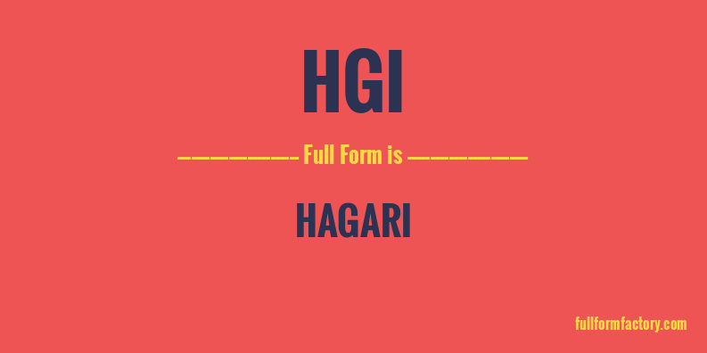 hgi-full-form