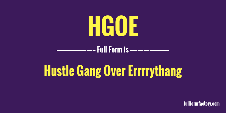 hgoe-full-form