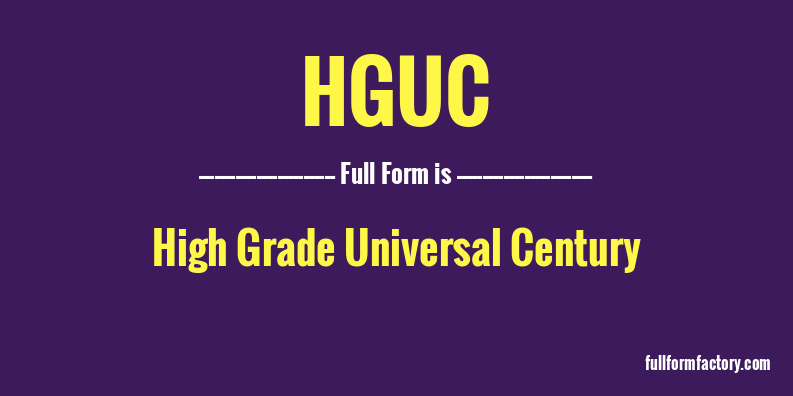 hguc-full-form