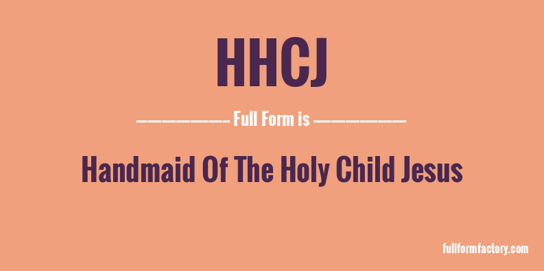 hhcj-full-form