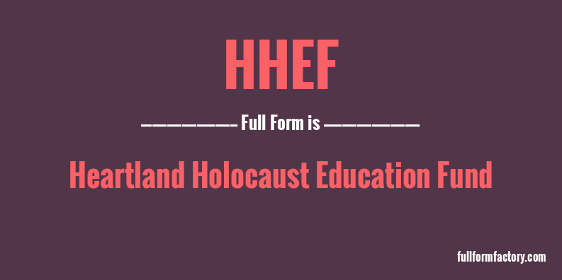 hhef-full-form