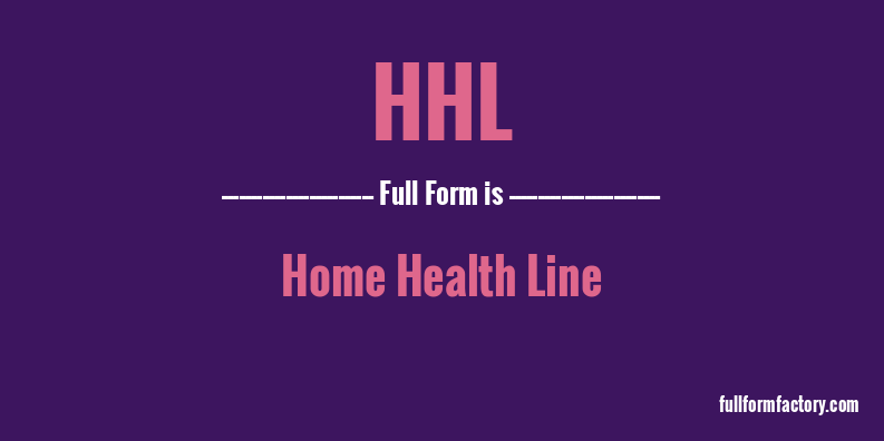 hhl-full-form