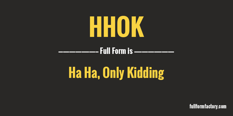 hhok-full-form