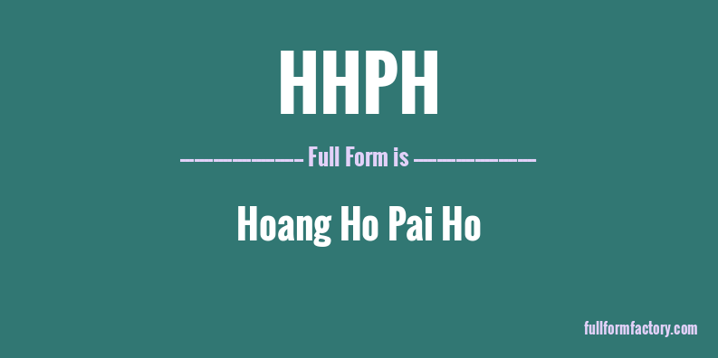 hhph-full-form