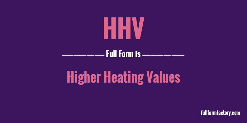 hhv-full-form