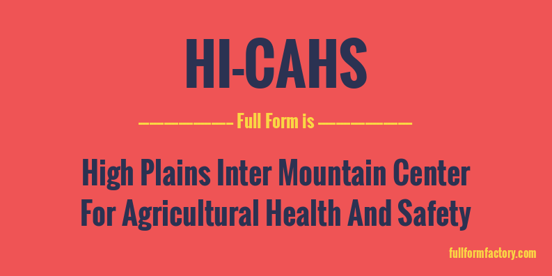 hi-cahs-full-form