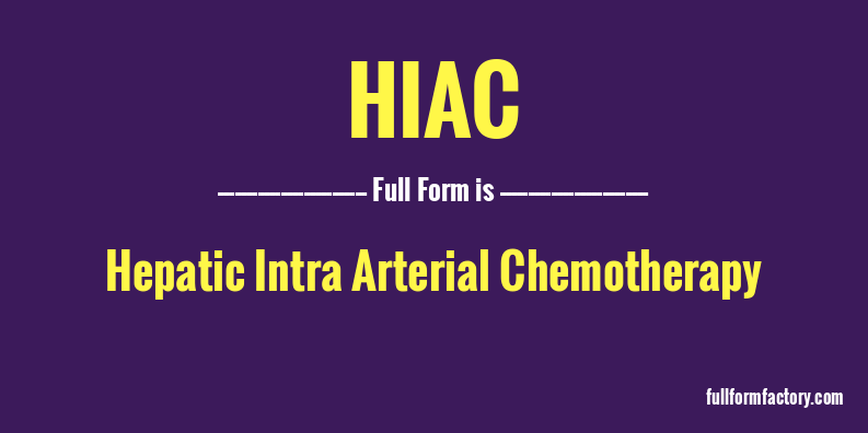 hiac-full-form