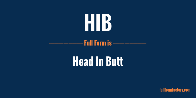 hib-full-form