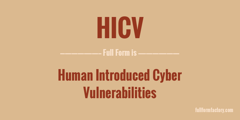 hicv-full-form