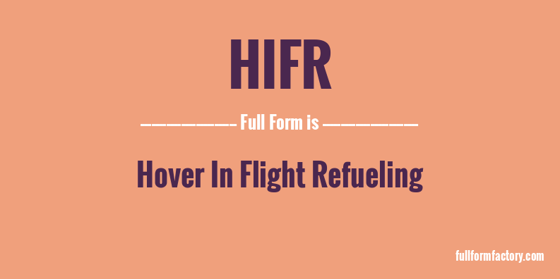 hifr-full-form