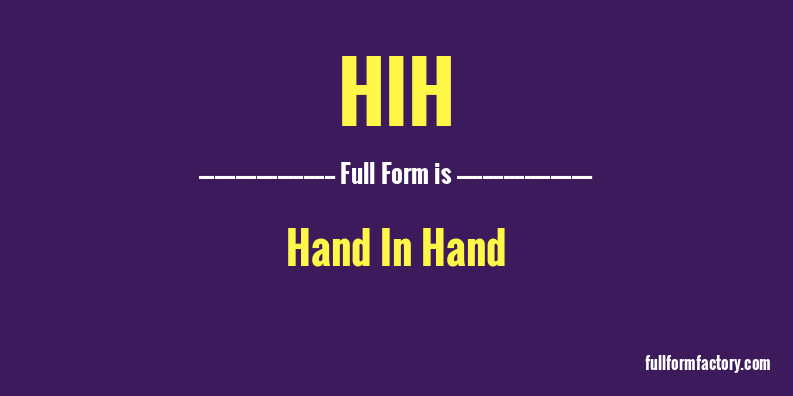 hih-full-form
