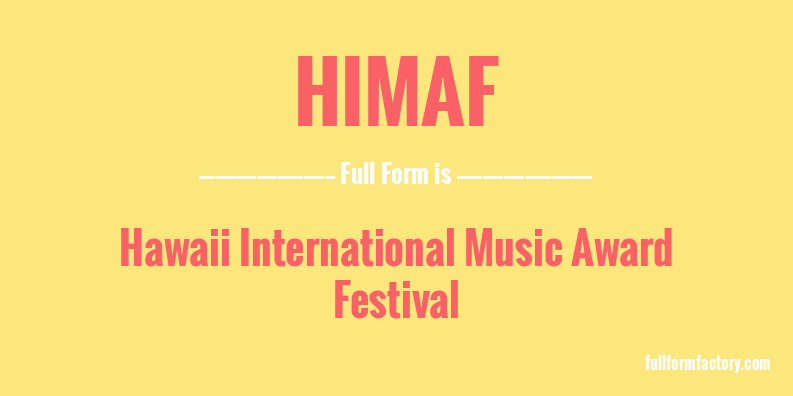 himaf-full-form