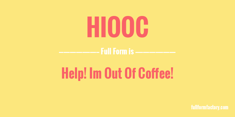 hiooc-full-form