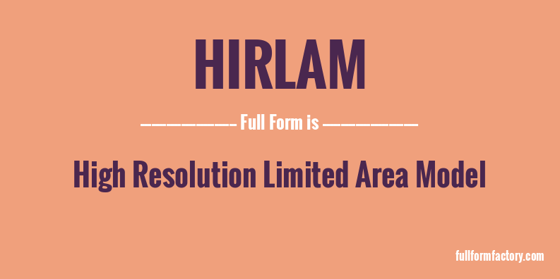 hirlam-full-form