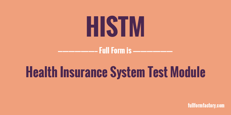 histm-full-form