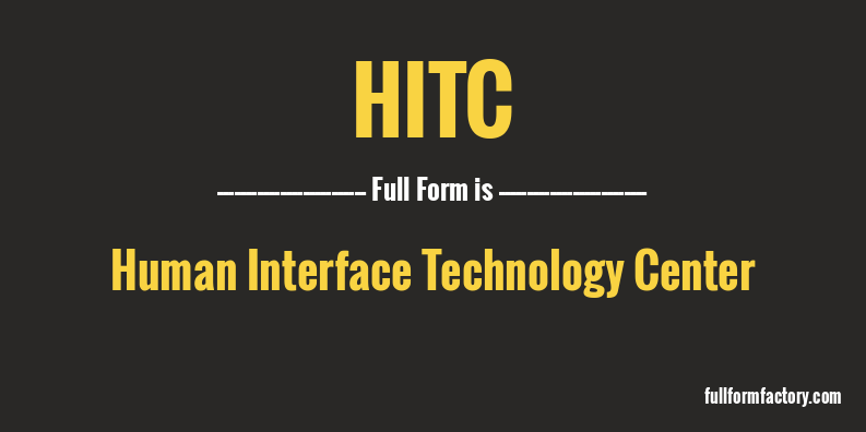 hitc-full-form