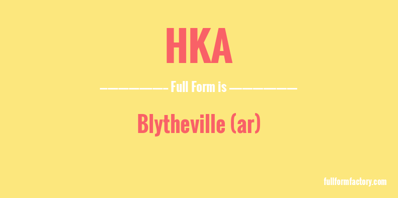 hka-full-form