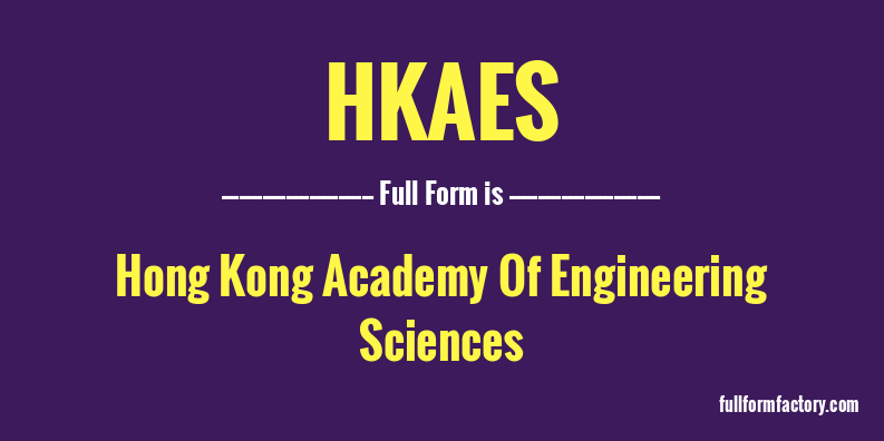 hkaes-full-form