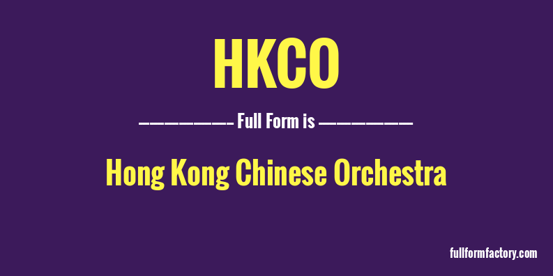 hkco-full-form