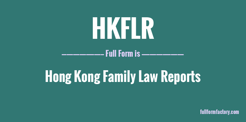 hkflr-full-form
