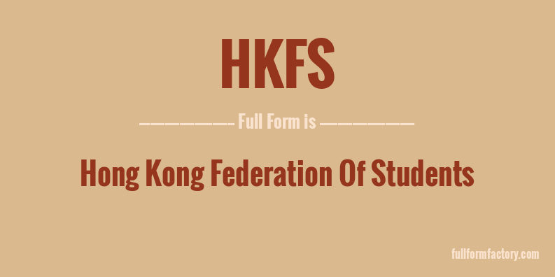 hkfs-full-form