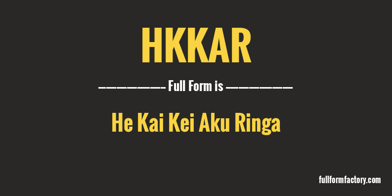 hkkar-full-form