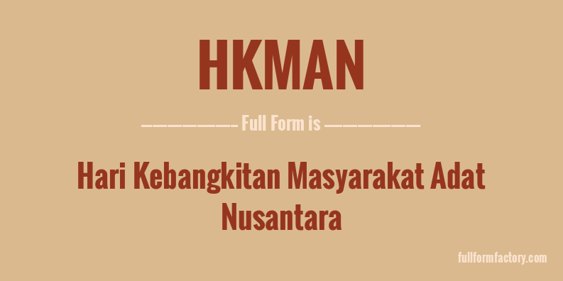 hkman-full-form