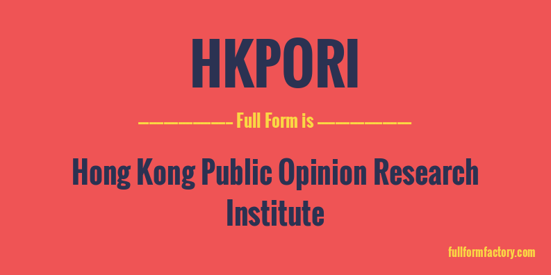 hkpori-full-form