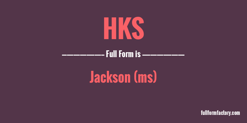 hks-full-form