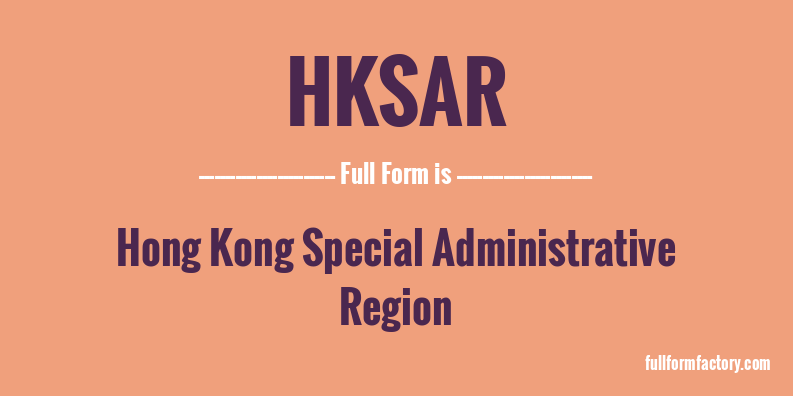 hksar-full-form