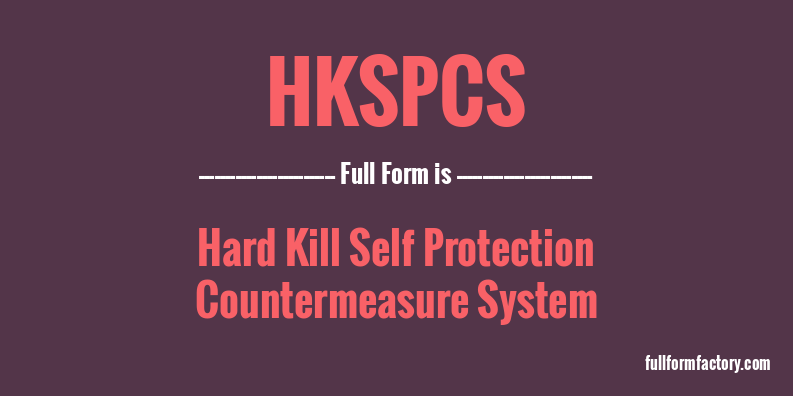 hkspcs-full-form