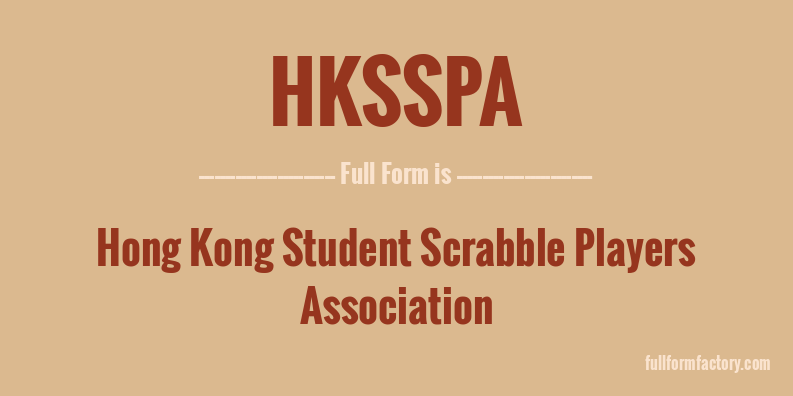 hksspa-full-form