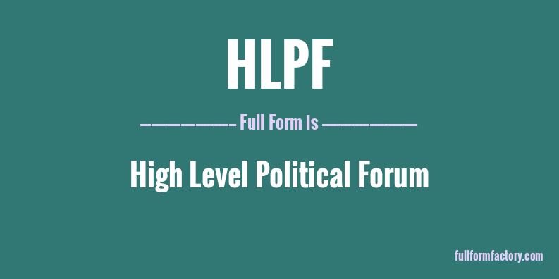 hlpf-full-form