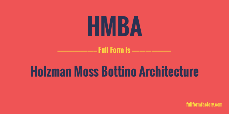 hmba-full-form
