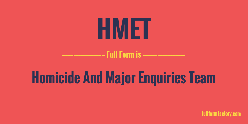 hmet-full-form