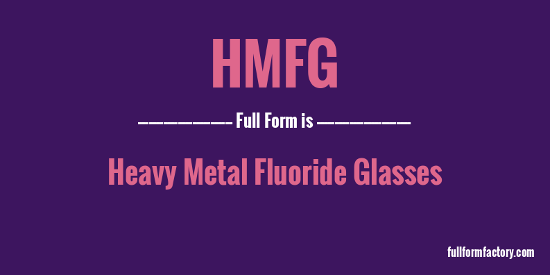 hmfg-full-form