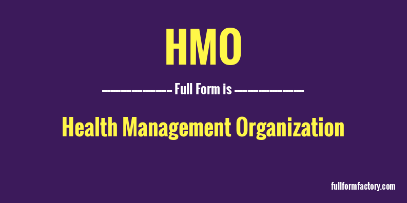 hmo-full-form