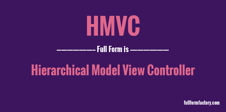 hmvc-full-form