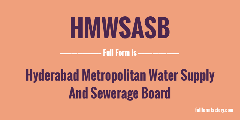 hmwsasb-full-form