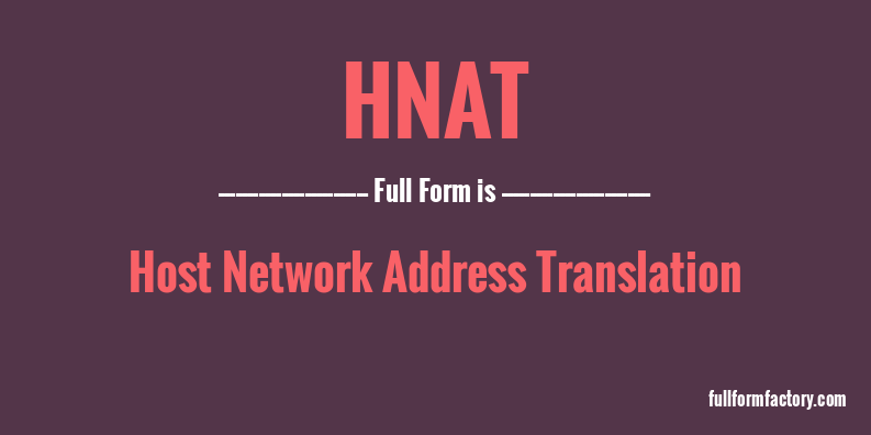 hnat-full-form